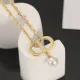 【2026】【DIOR】ネックレス、新しいネックレス万能シンプルファッションオーナメント 240730 【2026】【DIOR】ネックレス、新しいネックレス万能シンプルファッションオーナメント 240730