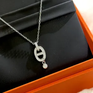【2026】【HERMES】ネックレス、新しいネックレス万能シンプルファッションオーナメント 240730 【2026】【HERMES】ネックレス、新しいネックレス万能シンプルファッションオーナメント 240730