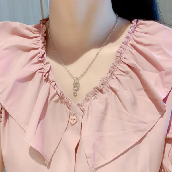 【2026】【HERMES】ネックレス、新しいネックレス万能シンプルファッションオーナメント 240730 【2026】【HERMES】ネックレス、新しいネックレス万能シンプルファッションオーナメント 240730