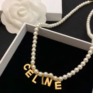【2026】【CELINE】ネックレス、新しいネックレス万能シンプルファッションオーナメント 240729