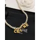 【2026】【CELINE】ネックレス、新しいネックレス万能シンプルファッションオーナメント 240729