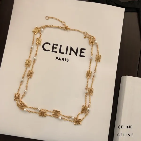 【2026】【CELINE】ネックレス、新しいネックレス万能シンプルファッションオーナメント 240729