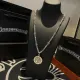 【2026】【CHROME HEARTS】ネックレス、新しいネックレス万能シンプルファッションオーナメント 240727