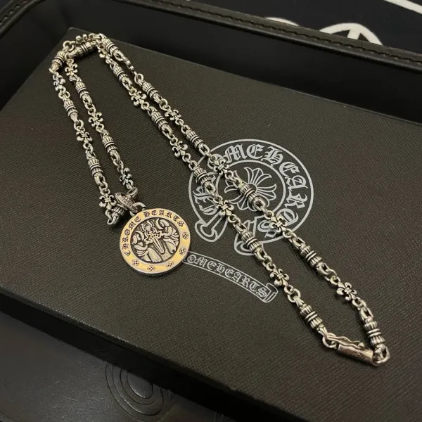 【2026】【CHROME HEARTS】ネックレス、新しいネックレス万能シンプルファッションオーナメント 240727