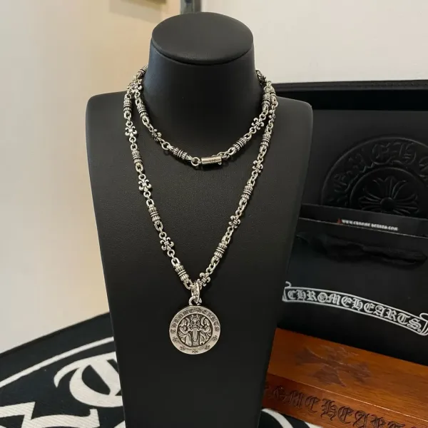 【2026】【CHROME HEARTS】ネックレス、新しいネックレス万能シンプルファッションオーナメント 240727