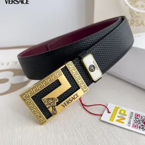 【2026】【VERSACE】(ヴェルサーチ) 3.8cmベルト メンズ 24706 【2026】【VERSACE】(ヴェルサーチ) 3.8cmベルト メンズ 24706