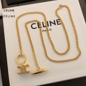 【2026】【CELINE】ネックレス、新しいネックレス万能シンプルファッションオーナメント 2474