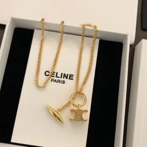 【2026】【CELINE】ネックレス、新しいネックレス万能シンプルファッションオーナメント 2474 【2026】【CELINE】ネックレス、新しいネックレス万能シンプルファッションオーナメント 2474