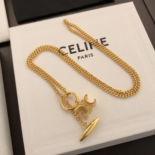 【2026】【CELINE】ネックレス、新しいネックレス万能シンプルファッションオーナメント 2474 【2026】【CELINE】ネックレス、新しいネックレス万能シンプルファッションオーナメント 2474