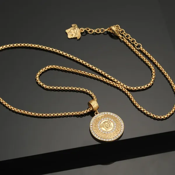 【2026】【VERSACE】ネックレス、新しいネックレス万能シンプルファッションオーナメント 2474 【2026】【VERSACE】ネックレス、新しいネックレス万能シンプルファッションオーナメント 2474
