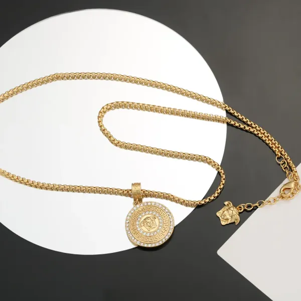 【2026】【VERSACE】ネックレス、新しいネックレス万能シンプルファッションオーナメント 2474 【2026】【VERSACE】ネックレス、新しいネックレス万能シンプルファッションオーナメント 2474