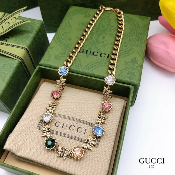 【2026】【GUCCI】ネックレス、新しいネックレス万能シンプルファッションオーナメント 2474