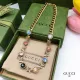 【2026】【GUCCI】ネックレス、新しいネックレス万能シンプルファッションオーナメント 2474