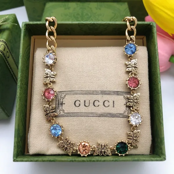 【2026】【GUCCI】ネックレス、新しいネックレス万能シンプルファッションオーナメント 2474