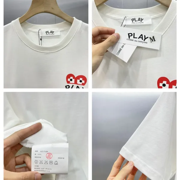 【2026】【COMME DES GARCONS PLAY 公式旗艦店】 コム デ ギャルソン プレイ Tシャツご好評に付き再入荷 24628 【2026】【COMME DES GARCONS PLAY 公式旗艦店】 コム デ ギャルソン プレイ Tシャツご好評に付き再入荷 24628