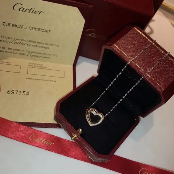 【2026】【CARTIER】ネックレス、新しいネックレス万能シンプルファッションオーナメント 24614