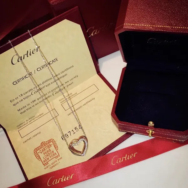 【2026】【CARTIER】ネックレス、新しいネックレス万能シンプルファッションオーナメント 24614