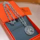 【2026】【HERMES】ネックレス、新しいネックレス万能シンプルファッションオーナメント 【2026】【HERMES】ネックレス、新しいネックレス万能シンプルファッションオーナメント