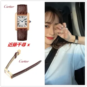 【2026】腕時計 近藤千尋 x Cartier タンク ソロ ウォッチ W5200024 【2026】腕時計 近藤千尋 x Cartier タンク ソロ ウォッチ W5200024