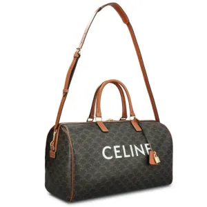 【2026】《大人かわいい》【CELINE】セリーヌ トリオンフミディアムトラベルバッグ 45*30*21cm 【2026】《大人かわいい》【CELINE】セリーヌ トリオンフミディアムトラベルバッグ 45*30*21cm