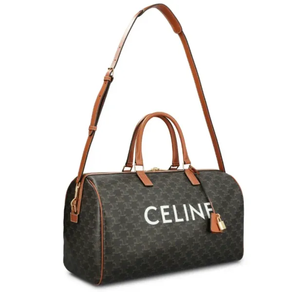 【2026】《大人かわいい》【CELINE】セリーヌ トリオンフミディアムトラベルバッグ 45*30*21cm 【2026】《大人かわいい》【CELINE】セリーヌ トリオンフミディアムトラベルバッグ 45*30*21cm