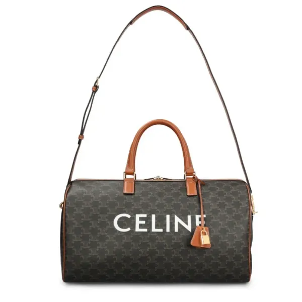 【2026】《大人かわいい》【CELINE】セリーヌ トリオンフミディアムトラベルバッグ 45*30*21cm 【2026】《大人かわいい》【CELINE】セリーヌ トリオンフミディアムトラベルバッグ 45*30*21cm
