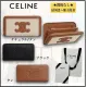 【2026】★国内即発直営★ CELINE セリーヌ トリオンフ ジップウォレット 長財布 19 X 10 X 1 CM