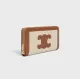 【2026】★国内即発直営★ CELINE セリーヌ トリオンフ ジップウォレット 長財布 19 X 10 X 1 CM
