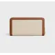 【2026】★国内即発直営★ CELINE セリーヌ トリオンフ ジップウォレット 長財布 19 X 10 X 1 CM