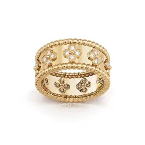 【2026】【Vancleef & Arpels】 ペルレ クローバー リング、スモールモデル 【2026】【Vancleef & Arpels】 ペルレ クローバー リング、スモールモデル
