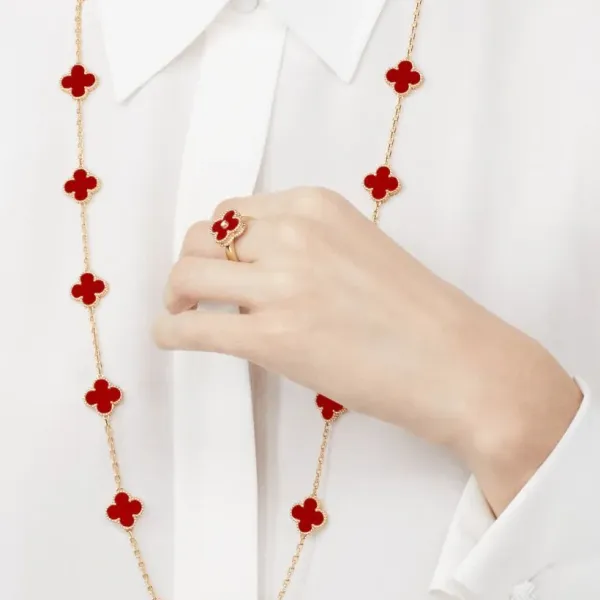 【2026】【Vancleef & Arpels】 ヴィンテージ アルハンブラ リング