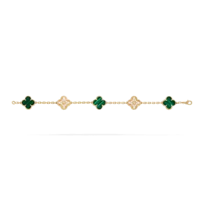 【2026】【Vancleef & Arpels】 ヴィンテージ アルハンブラ ブレスレット、5モチーフ 【2026】【Vancleef & Arpels】 ヴィンテージ アルハンブラ ブレスレット、5モチーフ