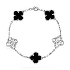 【2026】【Vancleef & Arpels】 ヴィンテージ アルハンブラ ブレスレット、5モチーフ 【2026】【Vancleef & Arpels】 ヴィンテージ アルハンブラ ブレスレット、5モチーフ