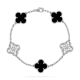 【2026】【Vancleef & Arpels】 ヴィンテージ アルハンブラ ブレスレット、5モチーフ 【2026】【Vancleef & Arpels】 ヴィンテージ アルハンブラ ブレスレット、5モチーフ