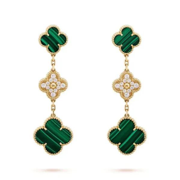 【2026】【Vancleef & Arpels】 マジック アルハンブラ イヤリング、3モチーフ 【2026】【Vancleef & Arpels】 マジック アルハンブラ イヤリング、3モチーフ