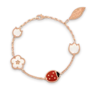 【2026】【Vancleef & Arpels】 ラッキー スプリング ブレスレット、5 モチーフ 【2026】【Vancleef & Arpels】 ラッキー スプリング ブレスレット、5 モチーフ