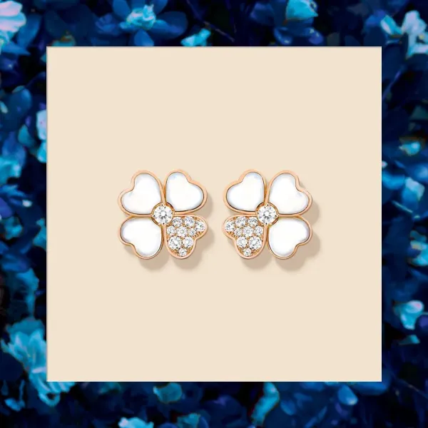 【2026】【Vancleef & Arpels】 コスモス イヤリング、ミディアムモデル