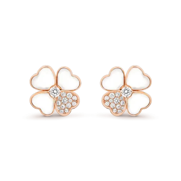 【2026】【Vancleef & Arpels】 コスモス イヤリング、ミディアムモデル