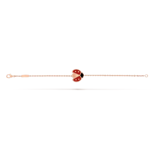 【2026】【Vancleef & Arpels】 ラッキー スプリング ブレスレット、オープンウィング レディバグ