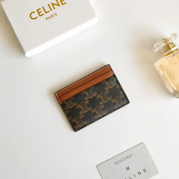【2026】CELINE セリーヌ プリントロゴ入りパスケース-BUYMA