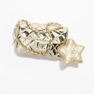 【2026】Cruise CHANEL シャネルミニフラップバッグ&スターコインケース付 12.5 × 19 × 5 cm 【2026】Cruise CHANEL シャネルミニフラップバッグ&スターコインケース付 12.5 × 19 × 5 cm