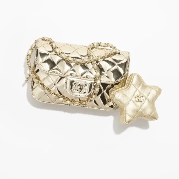 【2026】Cruise CHANEL シャネルミニフラップバッグ&スターコインケース付 12.5 × 19 × 5 cm 【2026】Cruise CHANEL シャネルミニフラップバッグ&スターコインケース付 12.5 × 19 × 5 cm