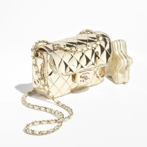 【2026】Cruise CHANEL シャネルミニフラップバッグ&スターコインケース付 12.5 × 19 × 5 cm 【2026】Cruise CHANEL シャネルミニフラップバッグ&スターコインケース付 12.5 × 19 × 5 cm