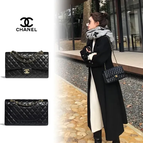【2026】【CHANEL】シャネル マトラッセ25Wフラップチェーンショルダーバッグ A01112 キャビアスキン 24 cm × 16 cm × 7 cm 【2026】【CHANEL】シャネル マトラッセ25Wフラップチェーンショルダーバッグ A01112 キャビアスキン 24 cm × 16 cm × 7 cm