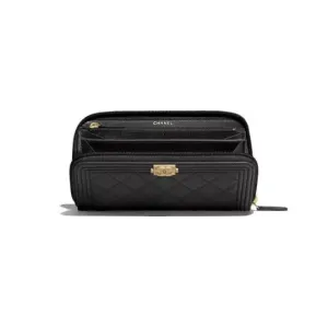 【2026】CHANEL【シャネル】BOY ロングジップ財布 10.5×19.5×2cm 【2026】CHANEL【シャネル】BOY ロングジップ財布 10.5×19.5×2cm