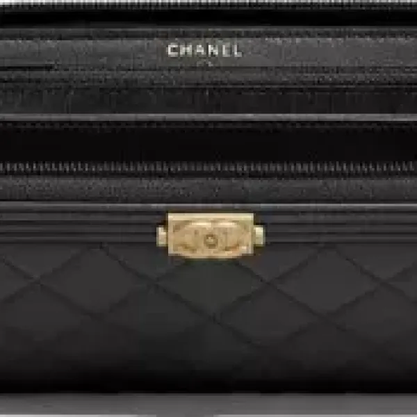 【2026】CHANEL【シャネル】BOY ロングジップ財布 10.5×19.5×2cm