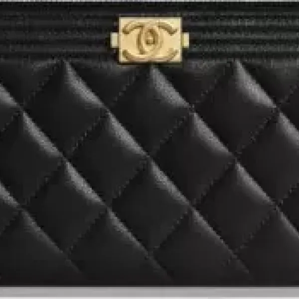 【2026】CHANEL【シャネル】BOY ロングジップ財布 10.5×19.5×2cm