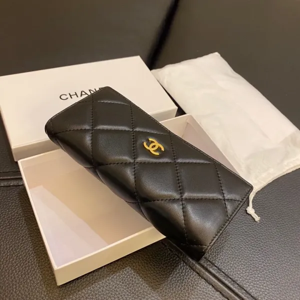 【2026】【CHANEL】 シャネル【長財布】ロングフラップウォレット 19x10cm