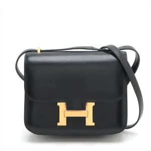 【2026】【HERMES 公式旗艦店】斜めがけバッグエルメス コンスタンス3 ミニ18 ボックスカーフ ブラック ゴールド金具 【2026】【HERMES 公式旗艦店】斜めがけバッグエルメス コンスタンス3 ミニ18 ボックスカーフ ブラック ゴールド金具