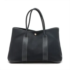 【2026】【HERMES 公式旗艦店】ハンドバッグエルメス ガーデンパーティPM トワルオフィシエ×ネゴンダ ブラック シルバー金具 【2026】【HERMES 公式旗艦店】ハンドバッグエルメス ガーデンパーティPM トワルオフィシエ×ネゴンダ ブラック シルバー金具